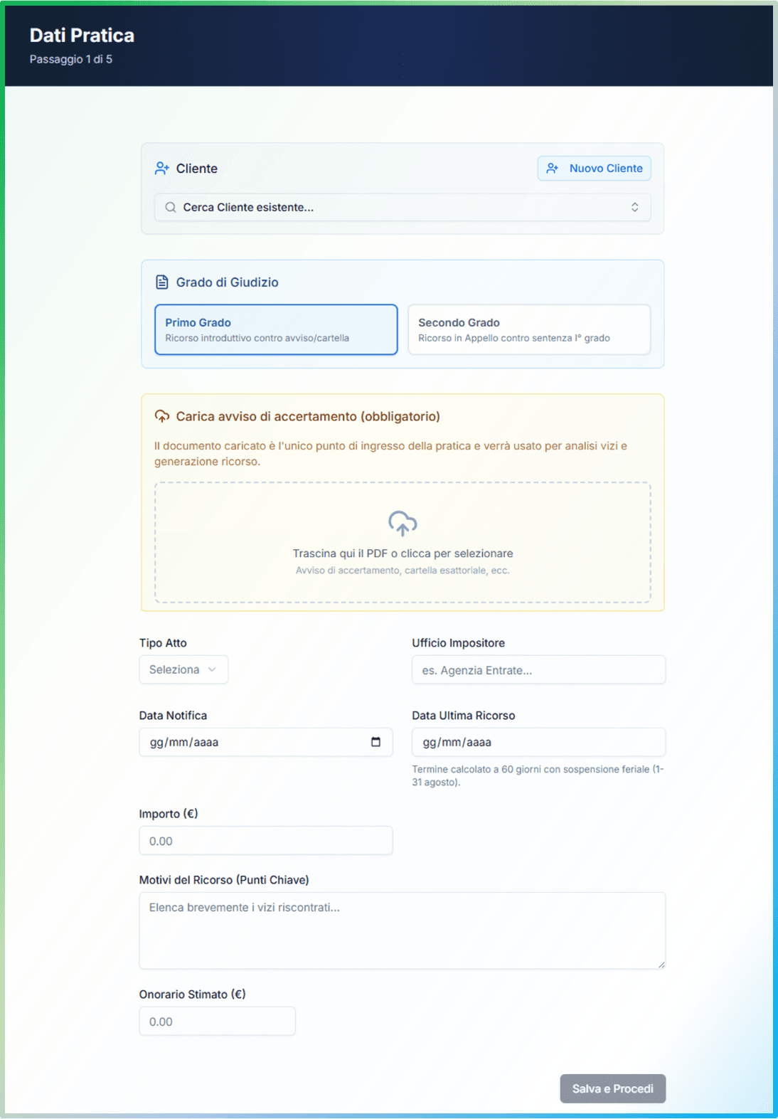 Apertura pratica in 60 secondi